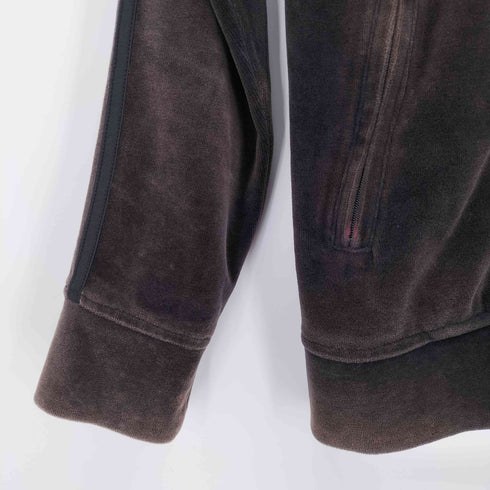 ユニクロ UNIQLO 00S サイドライン ベロア トラックジャケット メンズ JPN:S